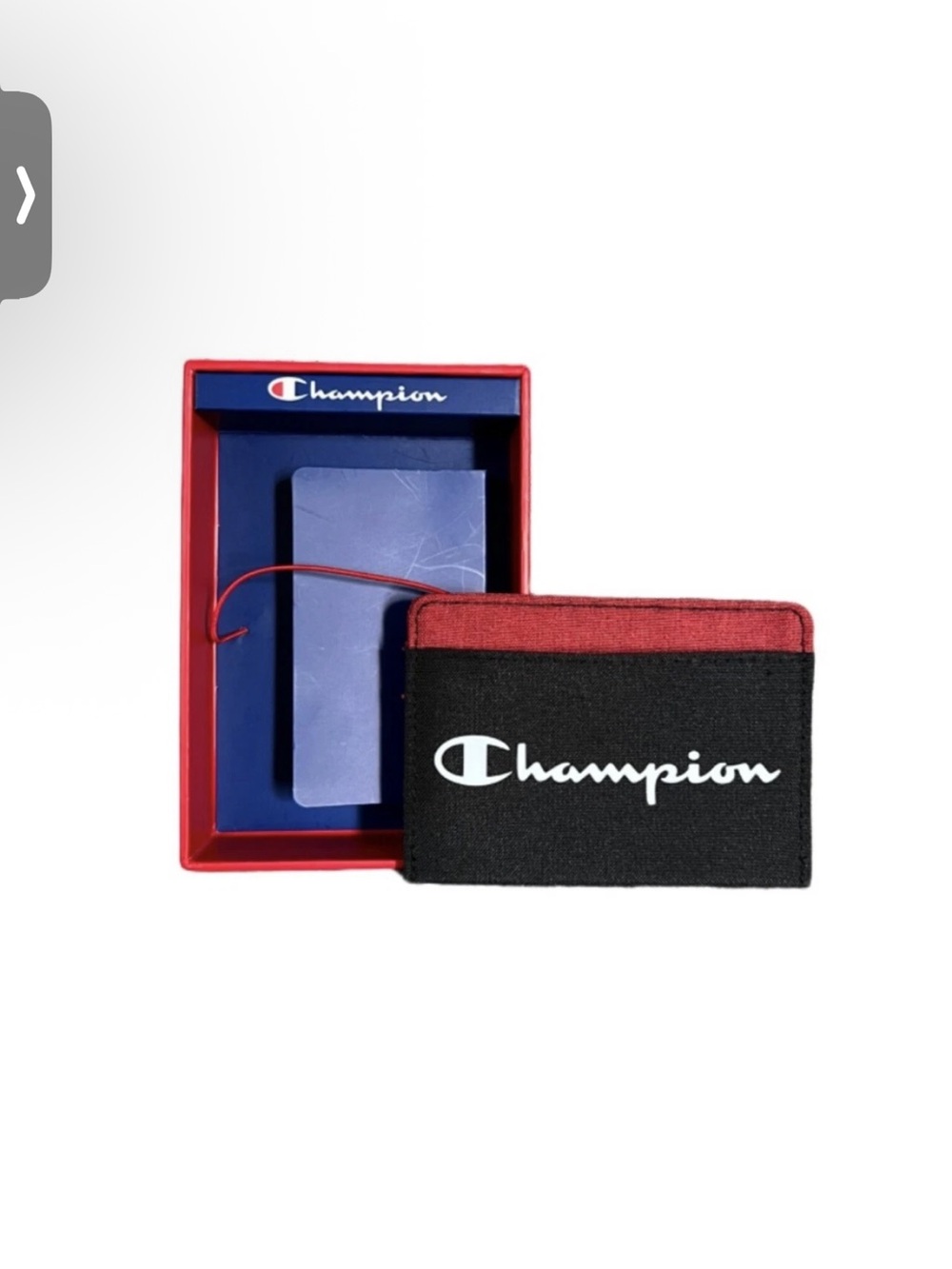 NWT Men’s Champion Wallet Card Holder with Signature Logo